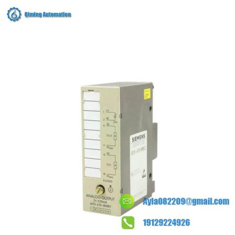 SIEMENS 6ES5470-8MB11 | Analog Output Module for Industrial Automation