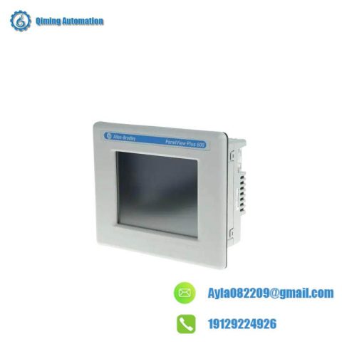 AB Panelview Plus 600 Operator Interface, 2711P-T6C5D, Human-Machine Interface, Programmable Logic Control