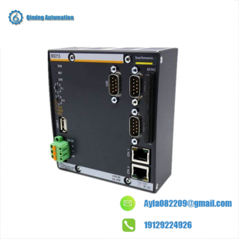 Bachmann PLC MX213 CPU Module - Advanced Industrial Control Solutions