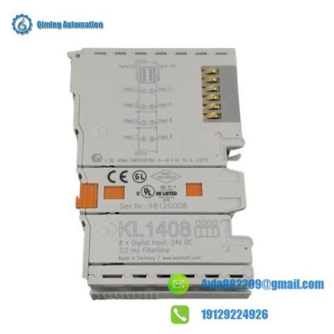 Beckhoff KL1408 Digital Input Terminal: Precision, Efficiency & Reliability for Your Automation Needs