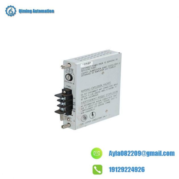Bently Nevada 125840-01 AC Power Input Module, High Performance Control Solution