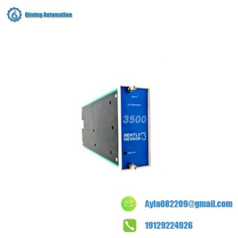 Bently Nevada 127610-01: Advanced AC Power Supply Module for Industrial Automation