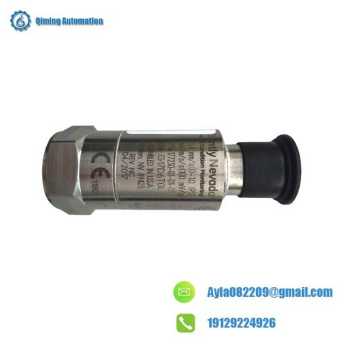 BENTLY NEVADA 177230-00-01-05 Seismic Transmitter: Precision Measurement for Critical Infrastructure