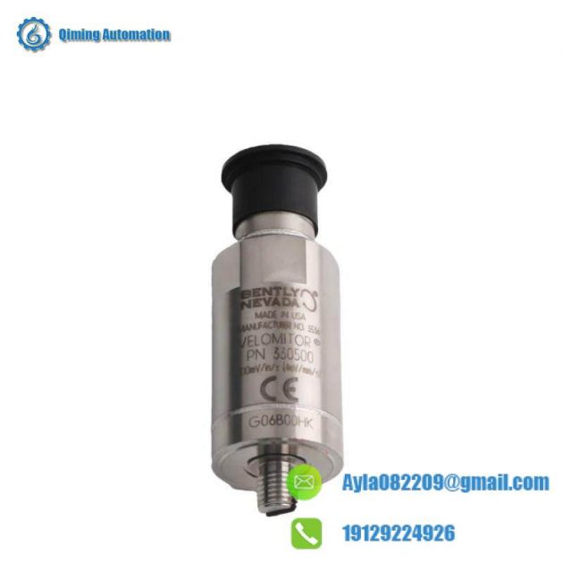 BENTLY NEVADA 330500-00-02 Piezo-velocity Sensor: Precise Monitoring for Rolling-Element Bearings