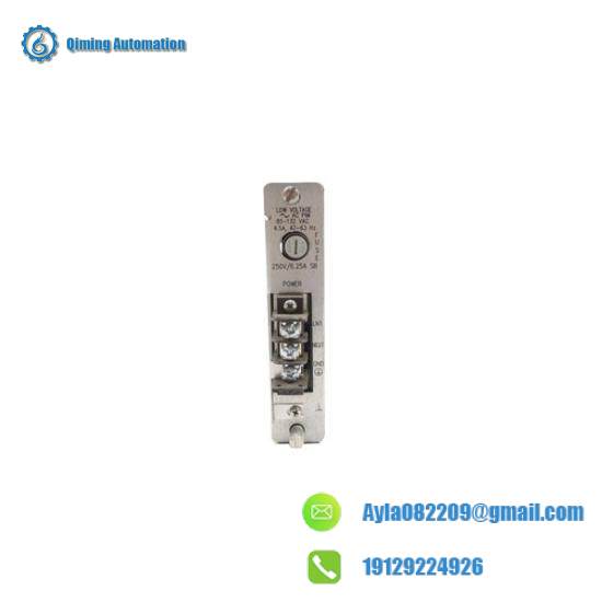 Bently Nevada 3500/15, 125840-02 - High Performance Low Voltage AC Power Input Module