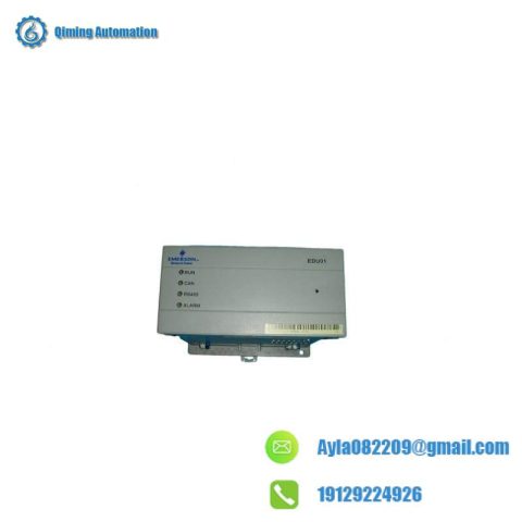 EMERSON EDU01 Power Supply: High Efficiency & Reliability for Industrial Control Systems