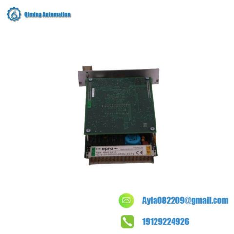 EMERSON MMS6210 Vibration Monitoring Card - Advanced Machine Health Monitoring Solution