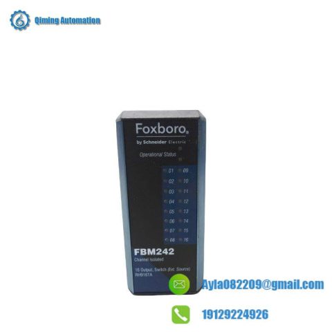 Foxboro FBM242 RH916TA - Channel Isolated 16 Output Switch