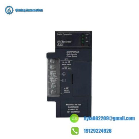 GE FANUC IC694PWR330 Extended Power Supply Module