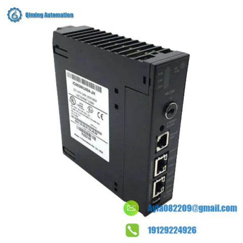 GE IC693NIU004 Ethernet Network Interface Unit: High-Performance Control for Industrial Automation