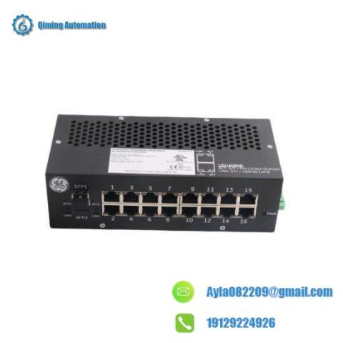 GE IS420ESWBH1A Ethernet Switch with Fiber, for Industrial Automation