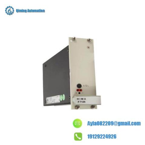 HIMA F7126 Power Supply Module, Designed for Industrial Automation Systems