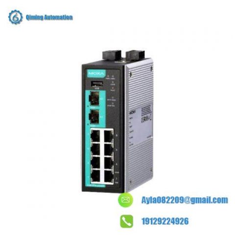 MOXA EDR-810-2GSFP-T: Industrial-grade Secure Router for Reliable Data Networking