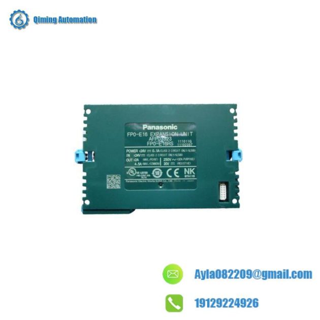 Panasonic FPO-E16 Expansion Unit - Digital I/O Module for Enhanced Automation Solutions