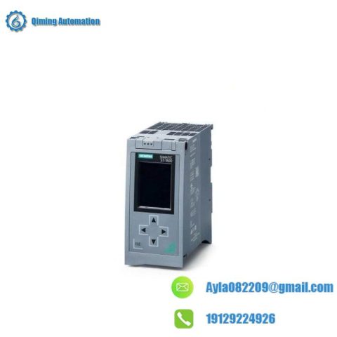 Siemens SIMATIC S7-1500F CPU 1515F-2 PN, Central Processing Unit for Industrial Automation