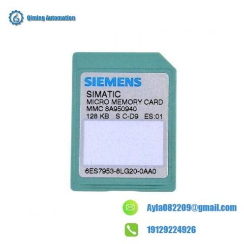 Siemens 6ES7 953-8LG20-0AA0 Micro Memory Card, Industrial Control, Electronics, Storage