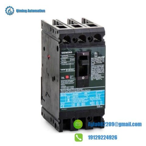 SIEMENS ED63B060 Molded Case Circuit Breakers - Industrial Control Modules
