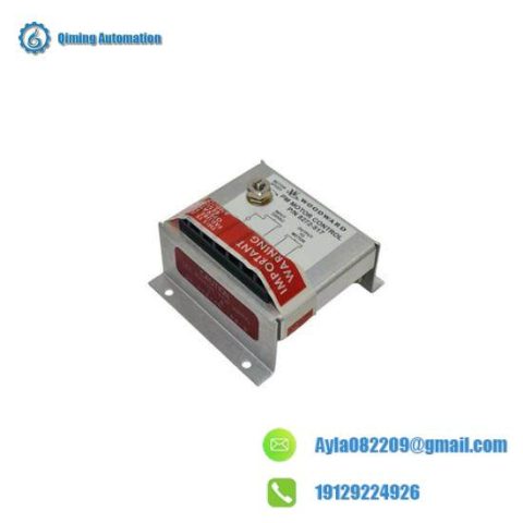 Woodward 8272-517 PM Motor Control, Industrial Automation Module