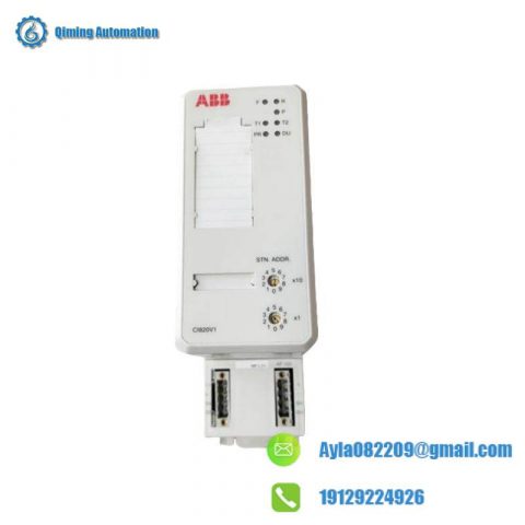 ABB CI820V1 3BSE025255R1 Power Supply Module, High-Performance PLC Component