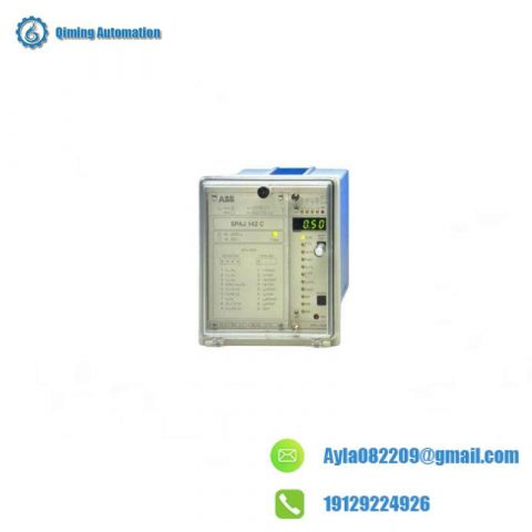 ABB SPAJ142C-AA RS611006-AA Combined Overcurrent and Earth-fault Relay - Advanced Protection Solution for Industrial Applications