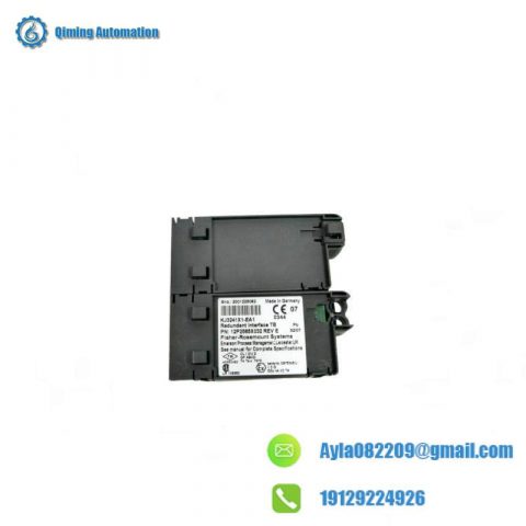 EMERSON KJ3241X1-EA1: Industrial Interface Terminal Block, Advanced Control Solutions