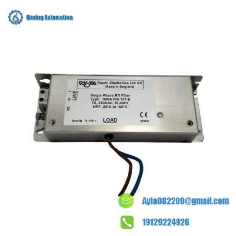 OMRON R88A FIW 107-E RFI FILTER, High-Performance EMI/RFI Noise Suppression Solution