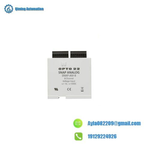 Opto 22 SNAP-AIV-8 Analog Input Module - Advanced Analog Input Solution