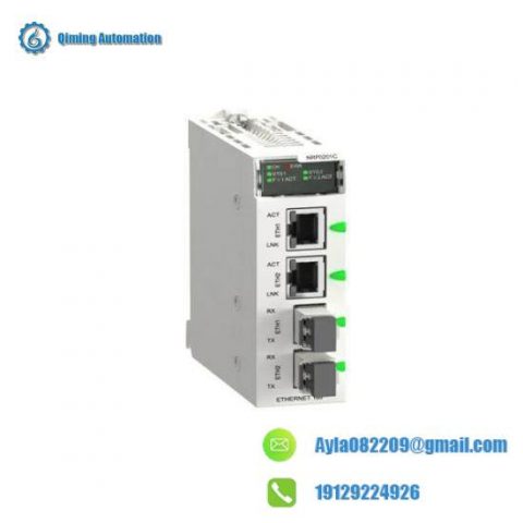 Schneider Electric BMXNRP0201 Fiber Optic Converter Module for Industrial Automation