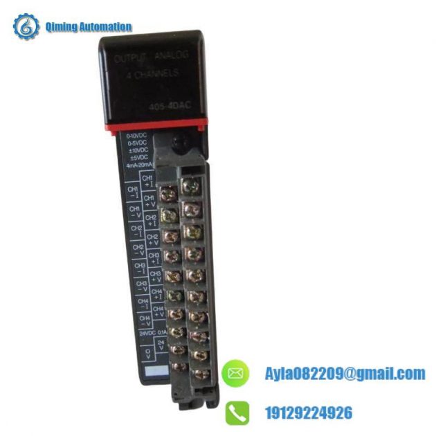 SIEMENS 405-4DAC - 4 Channel Analog Input Module