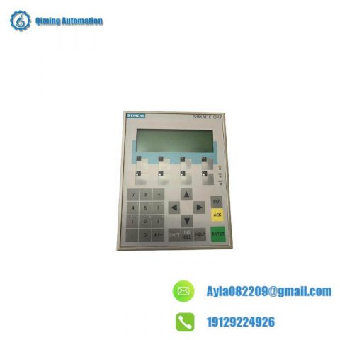 SIEMENS 6AV3607-1JC20-0AX1: High-Performance Operator Interface for Industrial Control