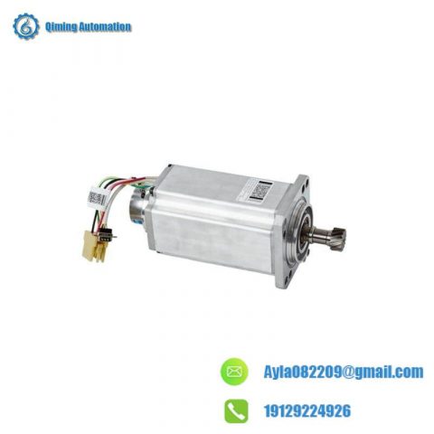 ABB 3HAC029034-001: Robust Rotating AC Motor with Pinion, Designed for Industrial Applications