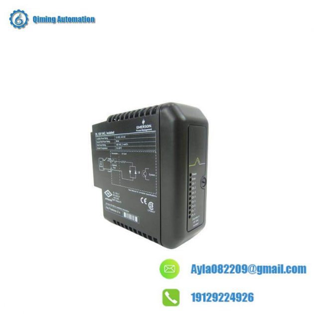 Emerson IC660EBA023RR Genius Thermocouple, 24/48Vdc Power