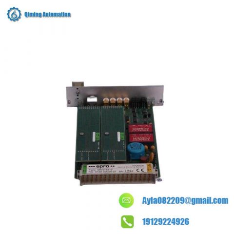 Emerson MMS6220 Dual Channel Shaft Eccentricity Monitor, Precision Monitoring for Industrial Control Systems