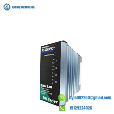 Foxboro FBM206RH916CQ 8-Channel Pulse Input Interface Module